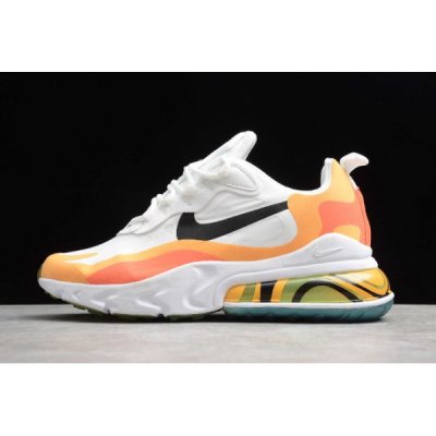 Nike Air Max 270 React Turuncu / Yeşil Koşu Ayakkabısı Türkiye - B8ECT3K6